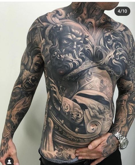 Tatoo Styles, Pieces Tattoo, Tattoo Magazines, Grey Tattoo, Celebrity Design, Wedding Tattoos, Back Tattoos, Chest Tattoo, Angel Tattoo Men