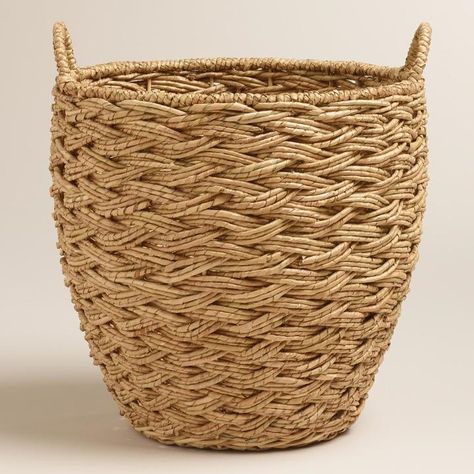 Seagrass Cora Tote Basket Sea Grass Basket, Baskets Decor, Basket Weaver, Grass Basket, Seagrass Basket, Vegetable Basket, Basket Tote, Flower Girl Basket, Woven Basket