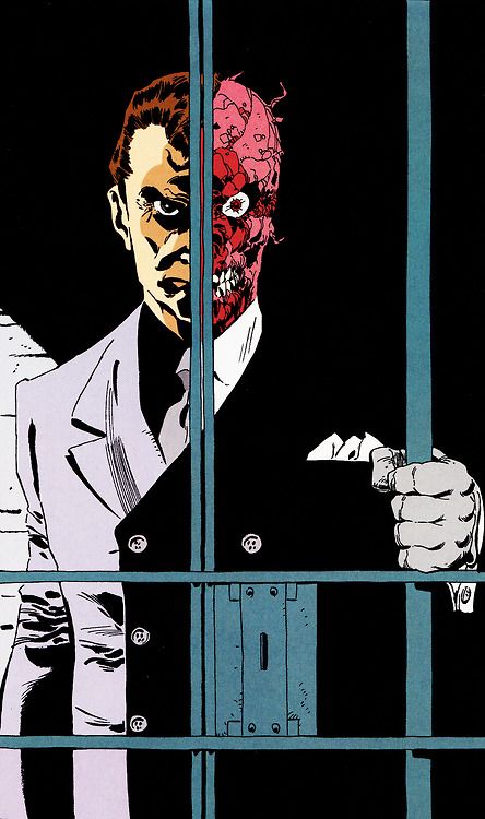 Tim Sale, Two Face Batman, Comic Book Villains, Gotham Villains, Harvey Dent, The Creeper, Comic Villains, Two Face, Dc Villains