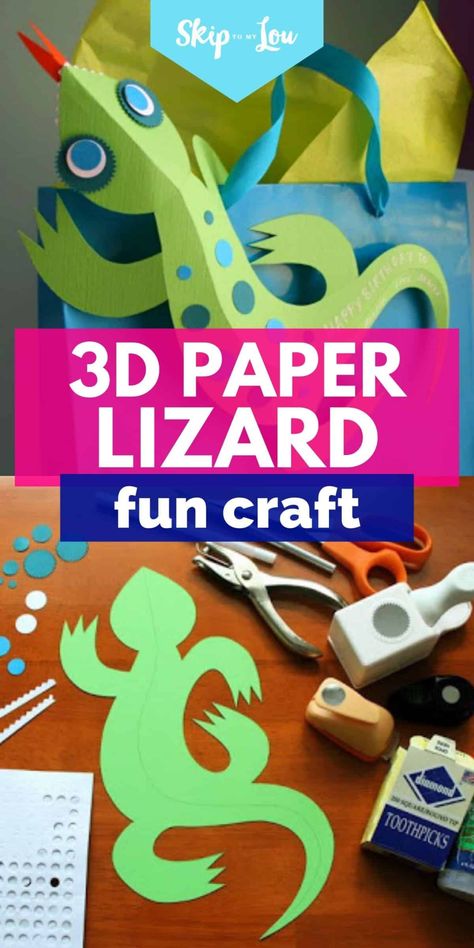 paper lizard fun craft PIN Desert Decoration Ideas, Salamander Craft, Lizard Template, Lizard Craft, Desert Crafts, Rainforest Crafts, Rainforest Art, Desert Party, Rainforest Theme