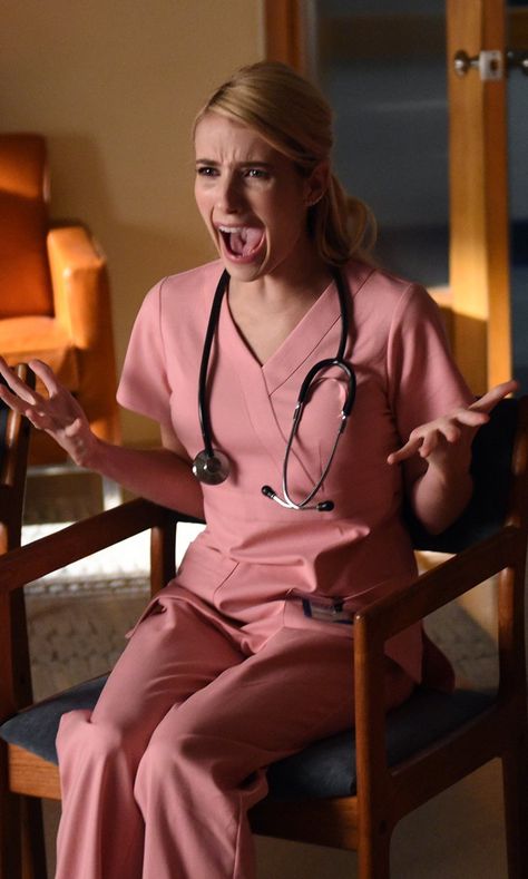 Chanel Oberlin Season 2, Scream Queens Season 2, Chanel Oberlin, Kirstie Alley, Chanel #1, Nursing Fashion, Important Things To Know, American Series, Emma Rose