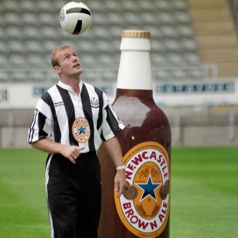 90s Football on Twitter: "Alan Shearer x Newcastle Brown Ale. https://t.co/0wJvl5jAVL" / Twitter My Lucky Numbers, Mid 90s Aesthetic, Newcastle Brown Ale, Extreme Activities, Football Beer, 90s Football, Alan Shearer, Brown Ale, Thrill Seeker