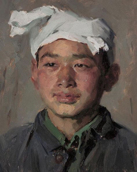 @portraitpaintingsdaily: “A wonderful portrait by Chinese artist Jin Shangyi 1934-present #jinshangyi #chineseartist #art…” Oil Painting Portraits, Portraiture Painting, Painting Portraits, Oil Painting Portrait, Portrait Sketches, Traditional Paintings, Male Portrait, Portrait Artist, Art Studies