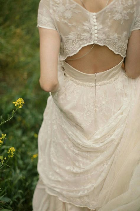 Lace Blush Wedding Dress, Soft Romantic Wedding Dress, Victorian Inspired Wedding Dress, Boho Romantic Wedding Dress, Cottage Wedding Dress, Flower Wedding Reception, Natural Waist Wedding Dress, Quirky Wedding Dress, Halloween Wedding Reception