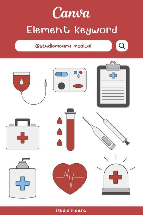 Simple Healthcare & Medical 1 Canva Element canvatГјrkiye #canvafruits #canvaelementscreator #shadowelement #musicelement #canvaemprendedores Canva Keywords Elements, Canva Keywords, Doctor Hospital, Canva Frames, Medical School Life, Wedding Planner Binder, Keyword Elements Canva, Medical Posters, Canva Elements Keyword