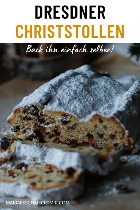 Stollen Recipe, Swiss Recipes, German Cake, Banana Bread, Christmas Food, New Recipes, Holiday Recipes, Nutrition, Food And Drink