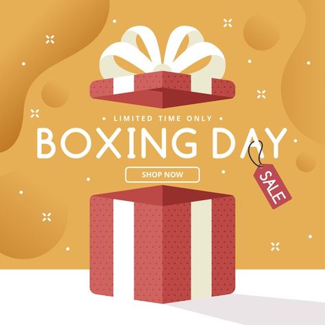 Christmas Sale Email, Gifts Banner, Boxing Day Sale, Print Design Template, Christmas Offers, Shop Till You Drop, Event Themes, Boxing Day, Corporate Design