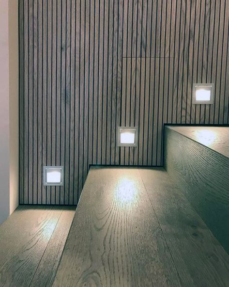 Fantasy Stairs, Manifestation Things, Stairs Lighting Ideas, Stair Redo, Stairway Lighting Ideas, Indoor Step Lights, Stair Lights Indoor, Beaver Lodge, Staircase Lighting Ideas