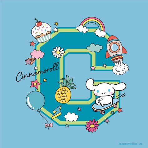 Cinnamoroll Design, Hello Kitty Birthday Theme, Happy 10th Anniversary, Melody Hello Kitty, Pop Posters, Hello Kitty Birthday, Stationary School, Sanrio Wallpaper, Little Twin Stars