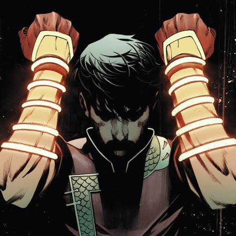 Shang Chi Comic Art, Shang Chi Comic Icons, Shang Chi Art, Anime Kung Fu, Shang Chi Icon, Shang Chi Comic, Marvel Shang Chi, Comics Pfp, Ten Rings