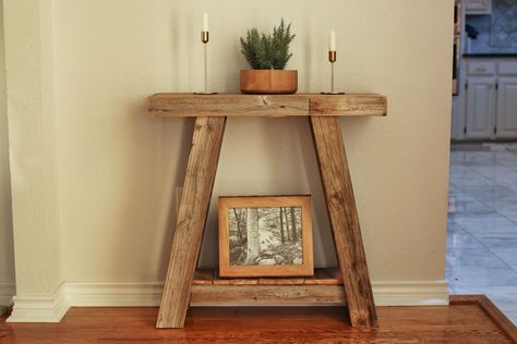 Reclaimed wood coffee table