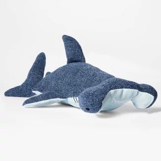 Weighted Plush, Shark Toy, Shark Plush, Animal Throw Pillows, Hammerhead Shark, Pillow Fort, Monkey Plush, Blue Throw Pillows, Cute Stuffed Animals