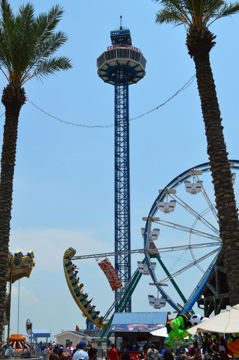 Kemah Boardwalk (Kemah, TX) | Bay Area Houston Kemah Boardwalk, Summer Lovin, Galveston, Houston Texas, 18th Birthday, Bay Area, Places To See, Blonde Hair, Houston