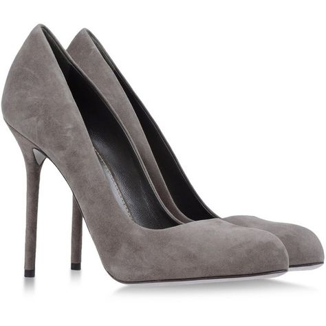 SERGIO ROSSI Closed toe (72.370 HUF) ❤ liked on Polyvore featuring shoes, pumps, sapato, grey, grey leather pumps, gray high heel shoes, sergio rossi pumps, leather sole shoes and gray pumps Gray Leather Heels With Round Toe, Gray Round Toe Heels Medium Width, Gray Pumps, Gray Leather Heels Medium Width, Grey Suede Heels, Grey High Heels, Grey Pumps, Pointy Shoes, Leather Sole Shoes