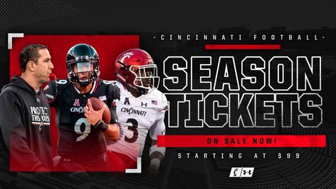 Football Roster, Coach Of The Year, Football Ticket, Sports Design Inspiration, Oregon Ducks Football, Ticket Design, University Of Cincinnati, Season Ticket, Ohio State Football