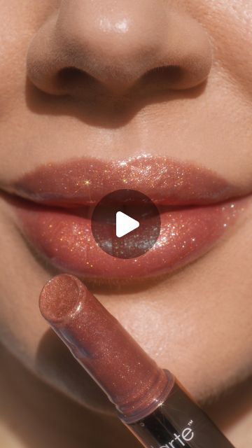 Sophia Claire on Instagram: "Had to try the @tartecosmetics maracuja juicy lip plump shimmer (what a mouthful!) after seeing someone’s TikTok and they do not disappoint! I need this in every shade 👏🏼  Product details: @tartecosmetics rosy copper shimmer glass   #tartecosmetics #glossbalm #viralmakeup #trendingatsephora makeup recommendations • trending makeup products • glitter lipstick • sparkly lip balm • tarte cosmetics • juicy lips • melting balm • lip swatch • lipstick tutorial • makeup tutorial • makeup reviews • rose gold lipstick" Trending Lipstick Shades 2024, Tarte Lip Balm, Trending Makeup Products, Best Lip Plumping Gloss, Swatch Lipstick, Rose Gold Lipstick, Maracuja Juicy Lip Plump, Tarte Lipstick, Makeup Recommendations