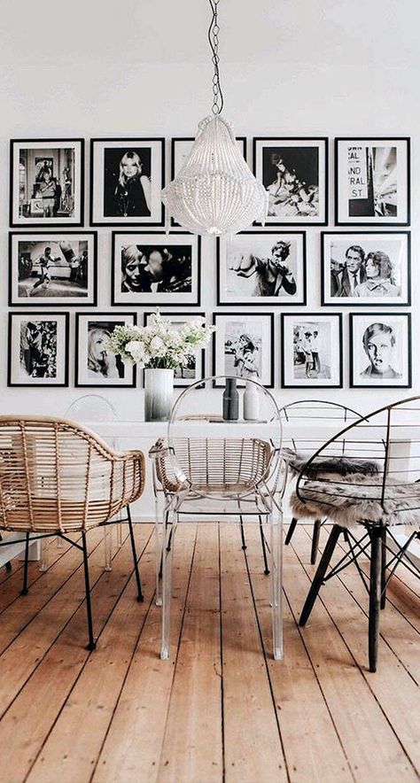 Dining Room Wall Art, Dining Room Wall Decor, Design Del Prodotto, Dining Room Walls, Retro Home Decor, White Home Decor, Ikea Hacks, Dining Room Lighting, Dining Room Design