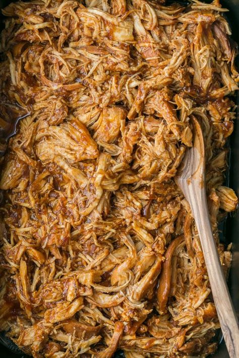 Slow Cooker Bbq Pulled Chicken, Slow Cooker Pulled Chicken, Crockpot Bbq Chicken, Bbq Pulled Chicken, Chicken Cooker, Slow Cooker Bbq Chicken, Bbq Chicken Crockpot, Pot Recipes Healthy, Slow Cooker Bbq