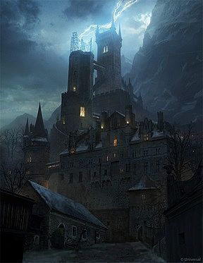 Frankenstein Castle, Van Helsing 2004, Map Game, Vampire Castle, Castle Tattoo, Dracula Castle, Victor Frankenstein, Writing Photos, Dark Castle