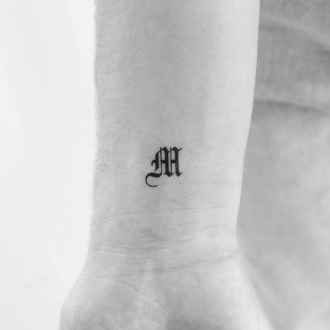 Gothic M Letter Temporary Tattoo (Set of 3) Fonts for tattoos #fontsfortattoos tattoo #tattoo tattoos #tattoos fonts #fonts font #font 9.318 Cursive M Tattoo, Red Ink Tattoo Words, Letter M Tattoo Ideas, M Letter Tattoo, M Tattoo Letter, Letter M Tattoo, Roman Numeral Tattoo Font, Letter M Tattoos, Tattoo Word Fonts