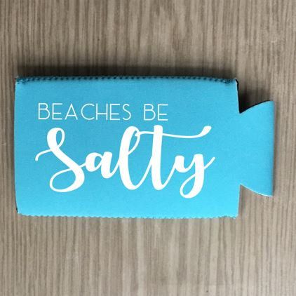 Beach Koozie Ideas, Beach Koozie, Funny Koozies, Koozie Ideas, Can Cozies, Koozie Design, Circuit Machine, Spiked Seltzer, Beer Koozies