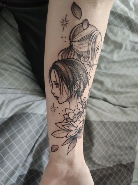 ǝliza🪷 on X: "I did it #nanatattoo #nana #tattoo https://t.co/YOo7OxedSI" / X Nana Tattoo, Side Hip Tattoos, Feminist Tattoo, Nana Anime, Desenho Tattoo, Bling Acrylic Nails, Hip Tattoo, Dope Tattoos, Anime Tattoos