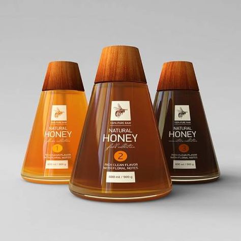 Syrup Packaging, Honey Label Design, Aesthetic Health, Honey Label, Tattoo Health, Honey Brand, Honey Bottles, Honey Packaging, Honey Design