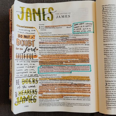 James 1 Bible Journaling, James Bible Journaling, Bible Journaling Table Of Contents, Book Of James Bible Journaling, Roman’s Bible Journaling, Bible Study James, Bible Annotations, Studying Scripture, Christian Bullet Journal Ideas