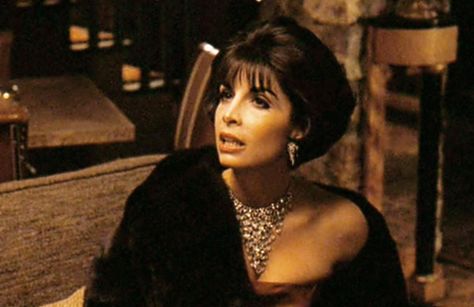 Talia Shire as Connie Corleone Rizzi (sibling of Francis Ford Coppola) Mob Wife Makeup, The Godfather Part Iii, Talia Shire, Godfather Movie, Wife Style, Francis Ford Coppola, Mob Wife, Voluminous Curls, Mob Wives