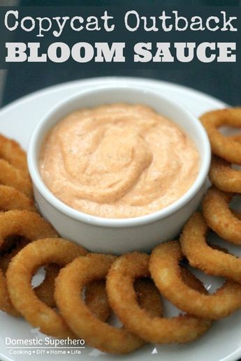 Blooming Onion Sauce, Copycat Outback, Bloomin Onion, Dry Rubs, Bbq Dishes, Onion Sauce, Copycat Restaurant Recipes, Savory Dishes, Holiday Events