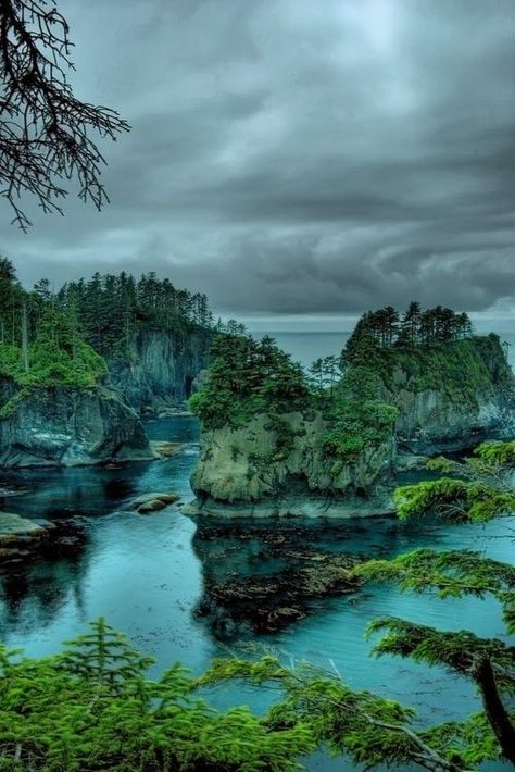 Cape Flattery, Washington Cape Flattery Washington, Cape Flattery, Twilight Aesthetic, Matka Natura, Into The Wild, Alam Yang Indah, North Dakota, Beautiful Places To Visit, Pretty Places