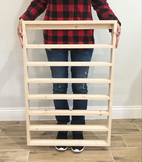 X- Large Nail polish Rack $100 - $125 📦 free shipping 📦 Great for Nail Salons Custom Sizes available Nail Polish Racks, Nail Rack, Nail Polish Wall Rack, Nail Polish Shelf, Nail Polish Holder, Nail Polish Rack, Nail Salon Decor, Wood Nails, Nail Polish Storage