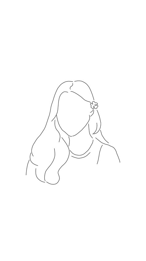 Faceless Sketches, Faceless Tattoo, Easy Outline Drawings, Outline Sketches, Unique Wrist Tattoos, Pencil Sketches Easy, Wrist Tattoo Designs, Cute Easy Doodles, Nature Art Drawings