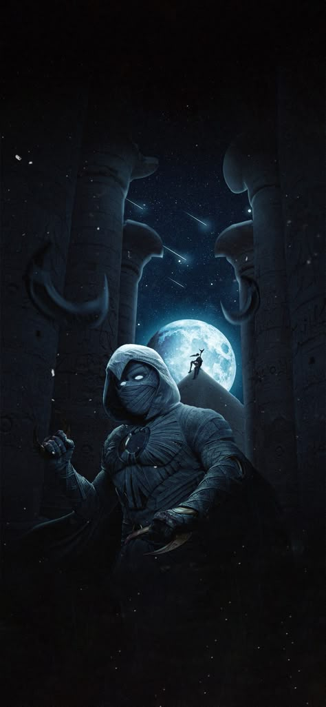 Moon Knight Wallpaper, Knight Wallpaper, Gaming Profile Pictures, Marvel Phone Wallpaper, Aesthetic Moon, Marvel Moon Knight, Queen Anime, Moon Images, Marvel Superhero Posters