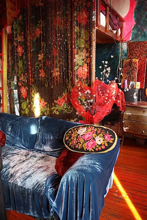 Boho Rv, Maximalism Decor, Witchy House, Boho Ideas, Housing Ideas, Boho Beautiful, Maximalist Decor, Painting Collage, Bohemian Colors