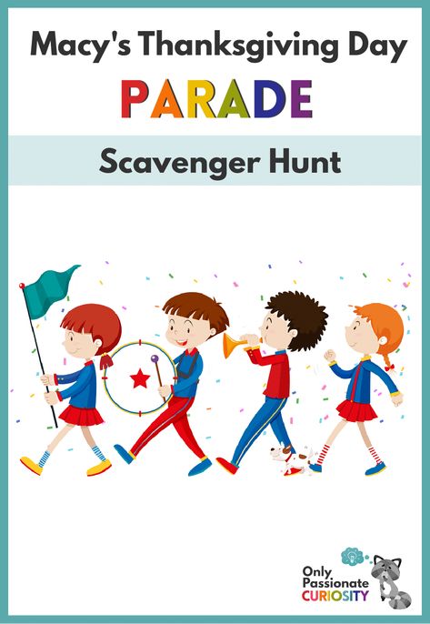 Does your family enjoy watching the Macy's Thanksgiving Day Parade? This scavenger hunt activity will inject some extra bonding into this fun holiday tradition! Thanksgiving Parade Floats, Macy's Day Parade, Macys Thanksgiving Parade, Macys Parade, Thanksgiving Parade, Daisy Scouts, Thanksgiving Day Parade, Parade Float, Thanksgiving Traditions