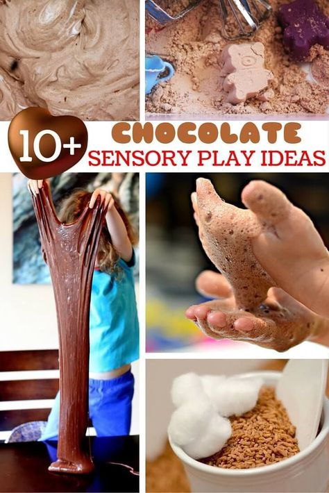 Chocolate Play Dough, Easter Camping, Chocolate Activities, Play Dough Invitation, Play Ideas For Kids, Chocolate Slime, The Chocolate Touch, Recipes Kids Can Make, Study At Home