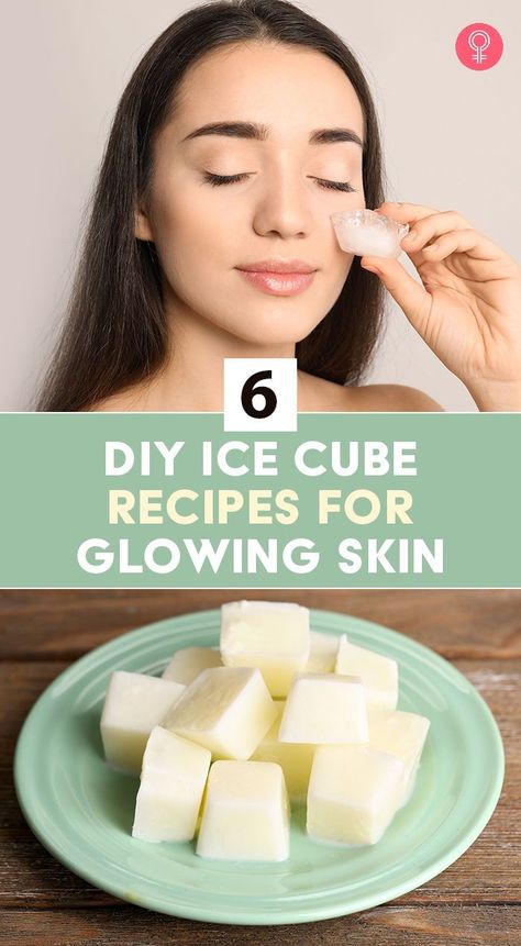 Ice Recipes For Skin, Diy Face Ice Cubes, Face Ice Cubes Diy, Ice Recipe For Face, Diy Cryo Facial, Why Is Ice Good For Your Face, Care Skin Face, Ice Cubes For Face Skin Care Diy, Diy Ice Face Roller