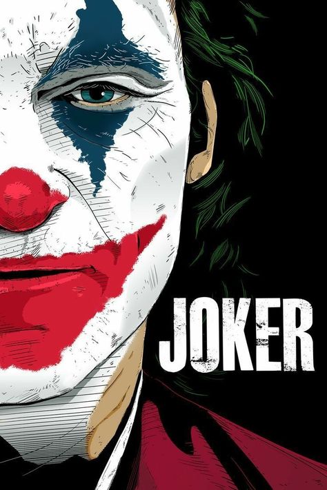 Six Drawing, The Joker 2019, Joker Art Drawing, Joker Cartoon, Joker Painting, Batman Joker Wallpaper, Joker Photos, Joker Drawings, Joker Comic