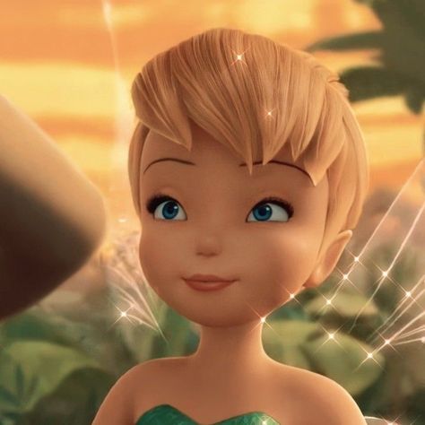 Tinker Bell Profile Picture, Tinkerbell Icons Aesthetic, Tinkerbell Profile Picture, Tinker Bell Pfp, Fairies From Tinkerbell, Tinker Bell Icons, Tinker Bell Aesthetic, Tinkerbell Characters, Tinkerbell Wallpaper