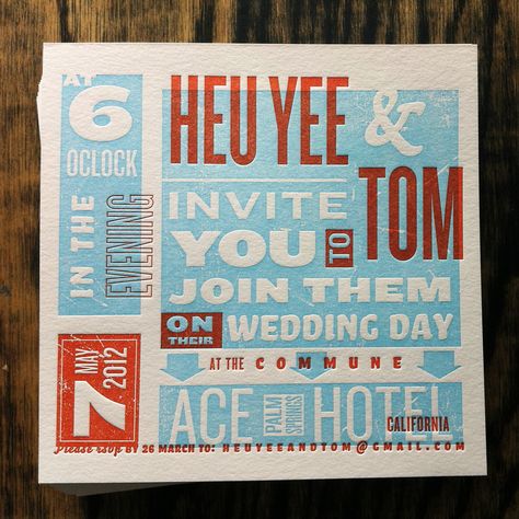 Tactile Typography, Letterpress Design, Graphic Design Collection, Letterpress Invitations, Letterpress Wedding, Invitation Inspiration, Graphic Design Photography, Typography Letters, Wedding Invite