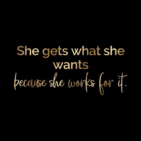 She Gets What She Wants Because She Works for It! Let's celebrate the power of determination and hard work. Every achievement, every goal reached, is a testament to the effort poured in. 💼 So, let's raise a toast to her – the one who knows that dreams become reality through action. She's a force to be reckoned with, living proof that dedication knows no bounds. Keep working, keep striving, and keep claiming what's rightfully yours! #HardWorkPaysOff #Determination #AchieveYourGoals Goal Reaching Quotes, Dreams Become Reality, Goal Digger, Keep Working, Hard Work Pays Off, Living Proof, A Force, Let's Celebrate, Lets Celebrate