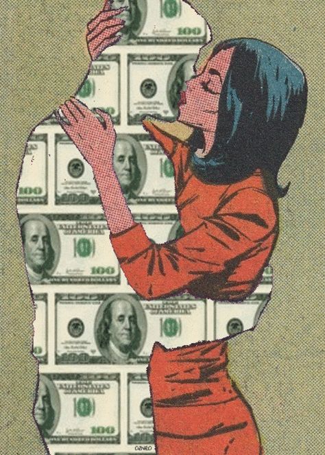 Priorities | women kisses man made out of money • Roy Lichtenstein Satirical Illustrations, Filmy Vintage, Gold Digger, Roy Lichtenstein, Money And Happiness, Skills To Learn, Art Pop, Free Online, Street Art