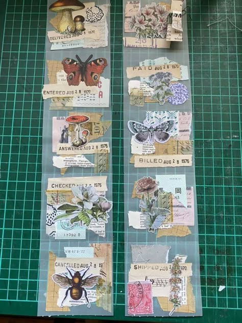 Journal Clusters, Ephemera Ideas, Collage Fodder, Junk Journal Embellishments, Diy Embellishments, Journal Embellishments, Embellishment Diy, Diy Journal Books, Card Embellishments