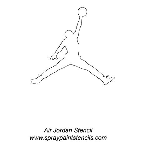 air-jordan-stencil.gif (1200×1178) Michael Jordan Birthday, Jordan Tattoo, Stencil Logo, Air Logo, Stencil Outline, Jordan 13 Shoes, Jordan Logo, Tattoo Stencil Outline, Printable Numbers