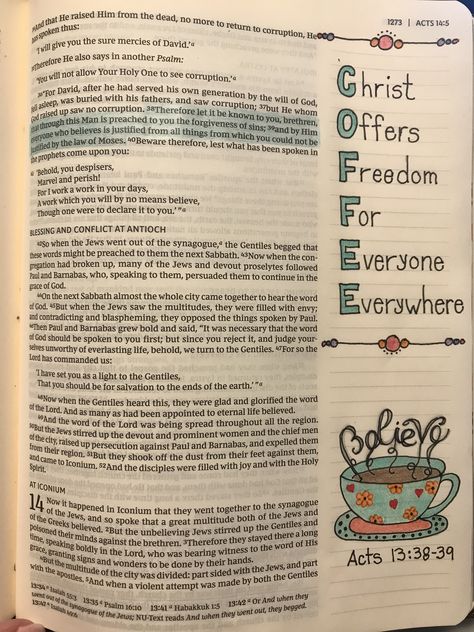 Acts 13:38-39 Acts 13 Bible Journaling, Acts Bible Notes, Acts Bible Journaling, Acts Bible Study, Verse Journaling, Acts 12, Acts Bible, Prayer Topics, Acts 13