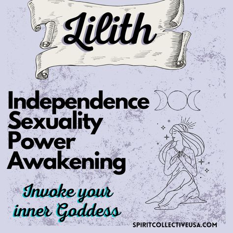 Lilith Energy is about learning to step into our repressed feminine power. Lilith has been demonized for centuries, now we understand her for what she truly represents: A Woman In Her Power Invoke Lilith, Lilith Devotion, Lilith Energy, Feminine Essentials, Element Quiz, Lillith Goddess, Lilith Goddess, Goddess Lilith, Goddess Witch