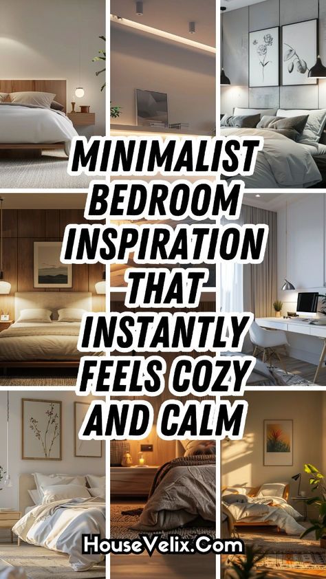 bedroom design, bedroom decor for small rooms, bedroom inspirations, bedroom layouts ideas, farmhouse bedroom ideas, cozy bedroom decor ideas, bedroom wardrobe design, bedroom renovation ideas,small bedroom decor ideas, bedroom storage ideas, bedroom decor ideas, bedroom decoration tips, diy bedroom hacks, bedroom modern decor
#modernbedroom Minimalist Cozy Bedroom Ideas, Simple Minimalist Bedroom Ideas, Minimalist Cosy Bedroom, Dreamy Minimalist Bedroom, Bedroom Cozy Minimalist, Minimalist Bedroom Color Palettes, Modern Minimalist Bedroom Small Simple, Small Bedroom Designs Cozy, Minimalist Bedroom Design Ideas