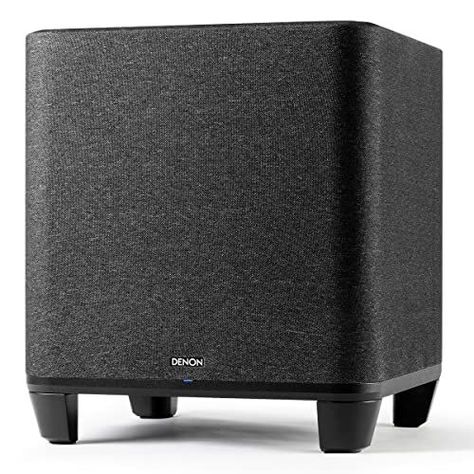 Denon Home Subwoofer with HEOS Built-In, Deep, Powerful Bass, 8" Bass-Reflex Woofer, Pair with Denon Home Sound Bar 550, and Denon Home 150/250/350 Speakers or HEOS Speakers, Easy Installation Home Speaker, Woofer Speaker, Surround Speakers, Subwoofer Speaker, Audio Room, Home Speakers, Home Audio Speakers, Speaker Design, Dolby Atmos