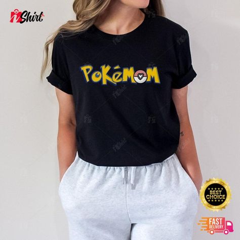 Pokemon Shirt Pokemon Mom Gift for Mom Check more at https://ishirtplus.com/product/pokemon-shirt-pokemon-mom-gift-for-mom/ Pokemon Bday Shirt, Pokemon Birthday Party Shirt, Pokemon Birthday Shirts Family, Pokemon Shirt Ideas, Pokémon Birthday Shirt, Pokemon Outfits Ideas, Pokemon Birthday Shirt, Pikachu Party, Pokemon Themed Party